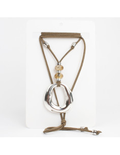 Collar de Gamuza Chic