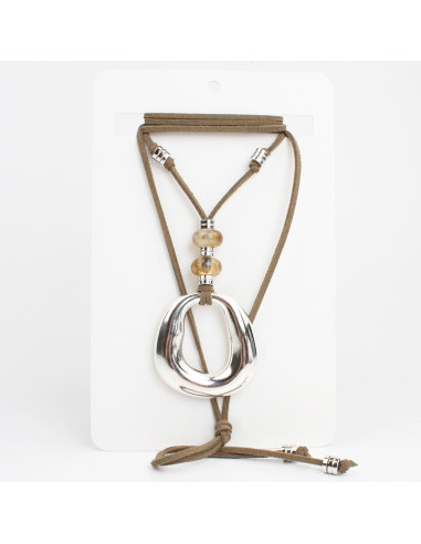 Collar de Gamuza Chic