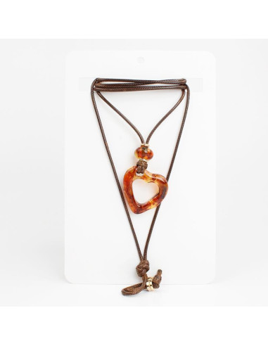 Collar Heart Acrilic