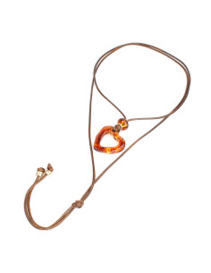 Collar Heart Acrilic