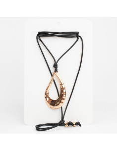 Collar de Cordón Golden Drop