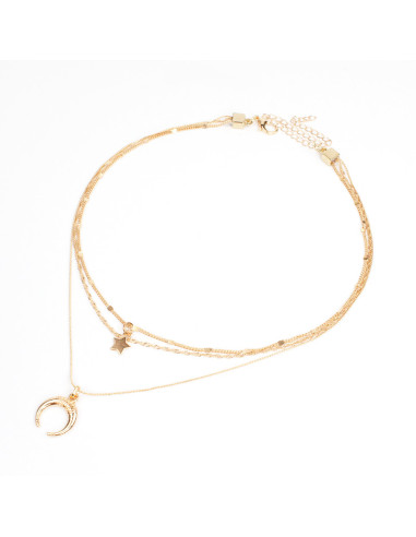 Collar de Cadenas Gold Astros