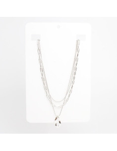 Collar de Cadena Silver Form