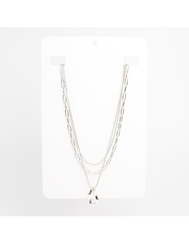 Collar de Cadena Silver Form