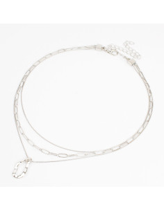 Collar de Cadena Silver Form