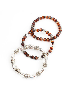Set x3 Pulseras Elásticas