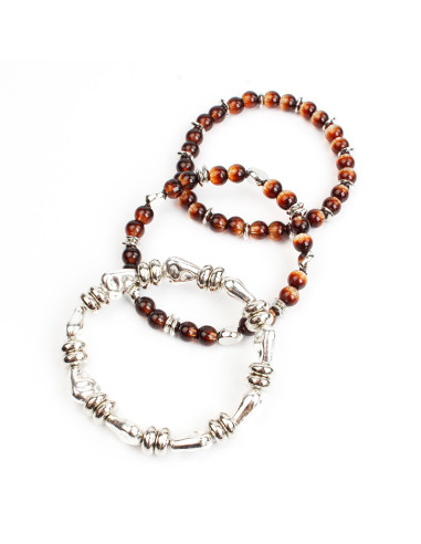 Set x3 Pulseras Elásticas