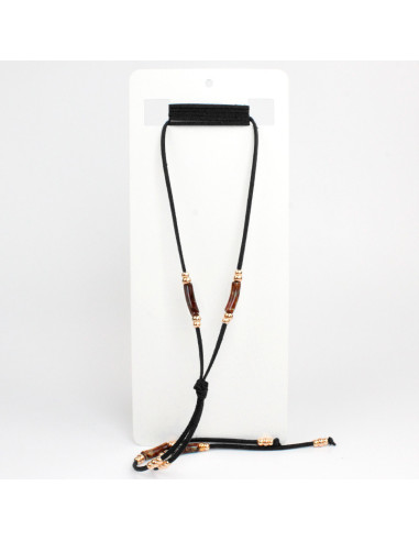 Collar Corbatero de Gamuza Marbled Tie