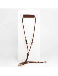 Collar Corbatero de Gamuza Marbled Tie