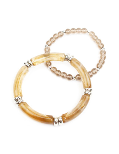 Set de Pulseras Marbled Duo