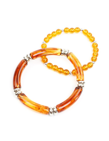 Set de Pulseras Marbled Duo