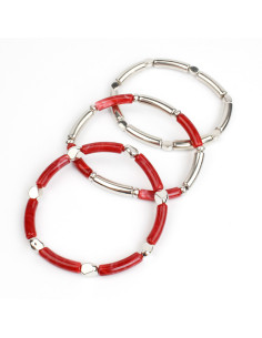 Pulsera Silver Tubes