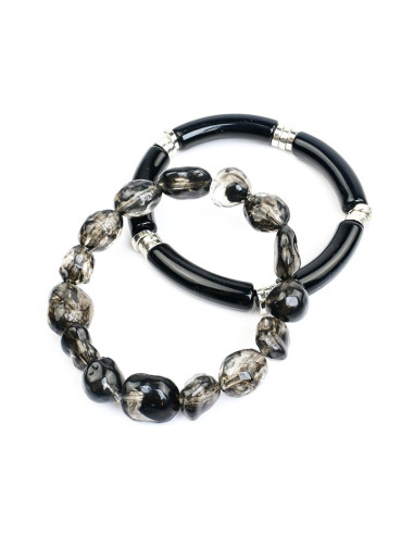 Set X2 Pulseras Organic & Tubes