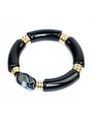 Pulsera Elástica XL Marbled Tubes