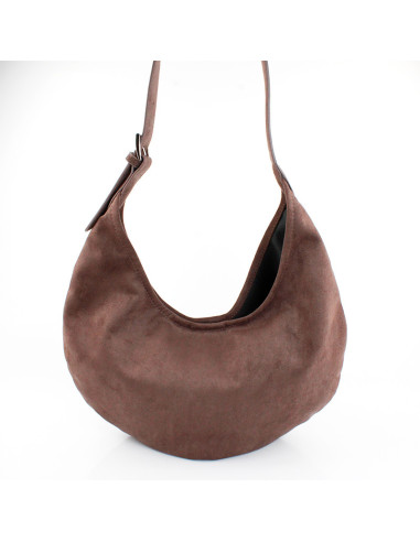 Cartera de Gamuza Hoop