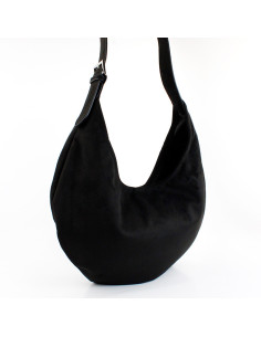 Cartera de Gamuza Hoop