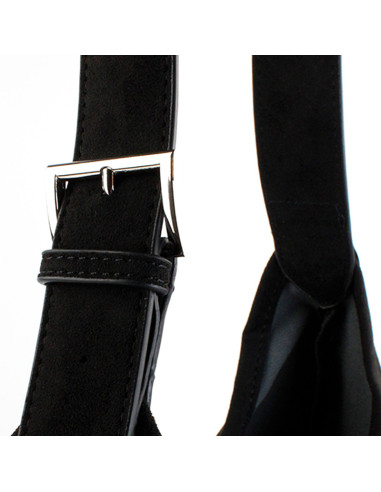 Cartera de Gamuza Hoop