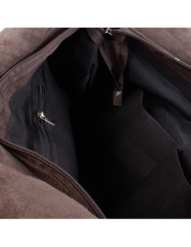 Cartera de Gamuza con Tachas