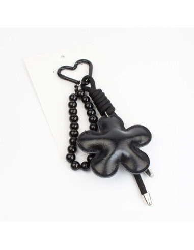 Llavero & Bag Charm Leather Star