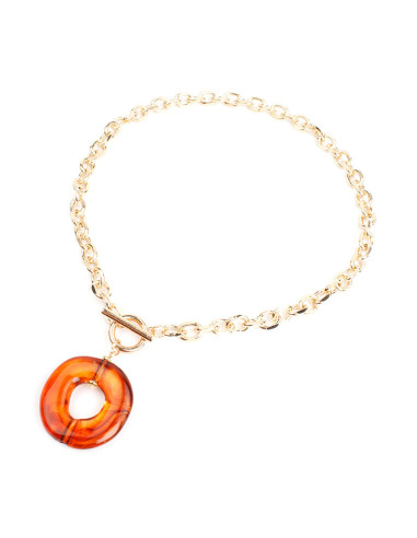 Collar de Cadena Hollow Marble