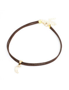 Choker de Gamuza Tiny Moon