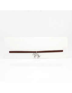 Choker de Gamuza Leopard