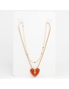 Collar de Cadenas Amber Love
