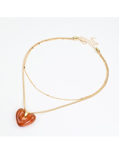 Collar de Cadenas Amber Love