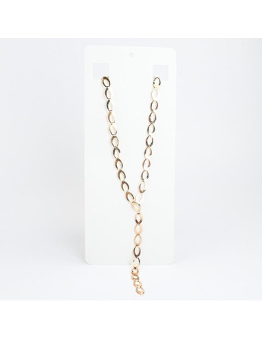 Collar Corbtero de Cadena | Infinita Moda