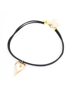 Choker de Gamuza Ornate Love