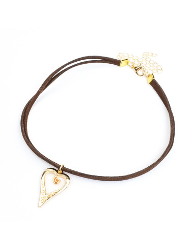 Choker de Gamuza Ornate Love