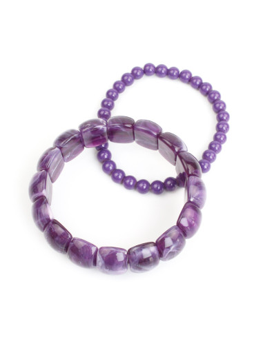 Set X2 Pulseras Chic