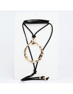 Collar de Gamuza  New Style Gold