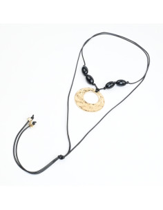 Collar de Cordón Ovals & Gold