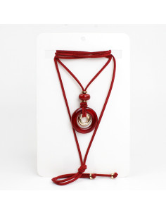 Collar de Gamuza Golden Marbled