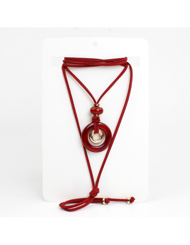 Collar de Gamuza Golden Marbled