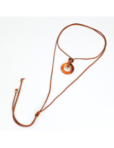 Collar de Gamuza Golden Marbled