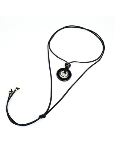 Collar de Gamuza Golden Marbled