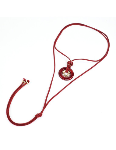 Collar de Gamuza Golden Marbled