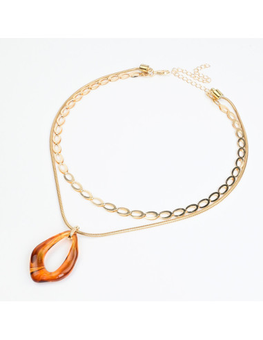 Collar de Cadenas Organic Flame
