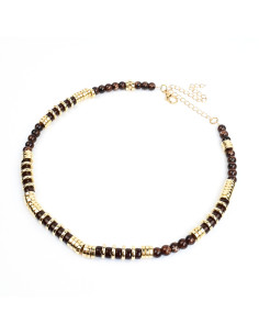 Collar de Lenga y Vidrio | Infinita