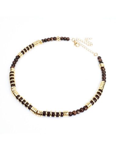 Collar de Lenga y Vidrio | Infinita