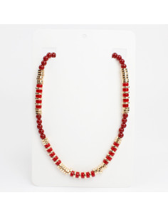 Collar de Lenga y Vidrio | Infinita