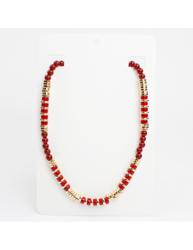 Collar de Lenga y Vidrio | Infinita