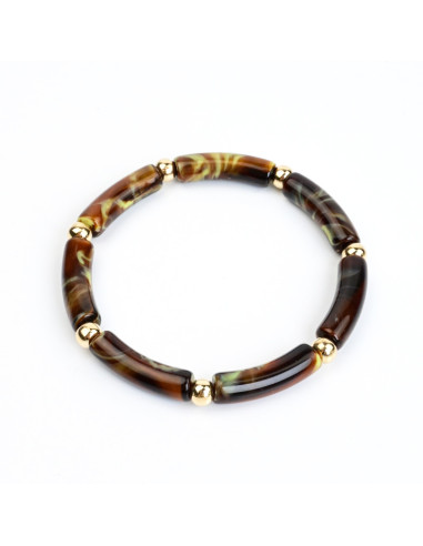 Pulsera Elástica - Marbled Tubes