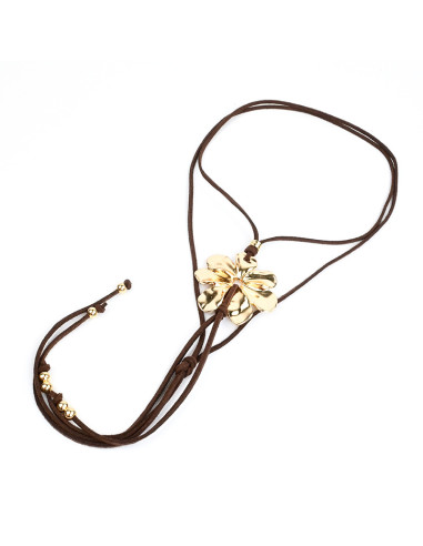 Corbatero de Gamuza | Infinita Moda