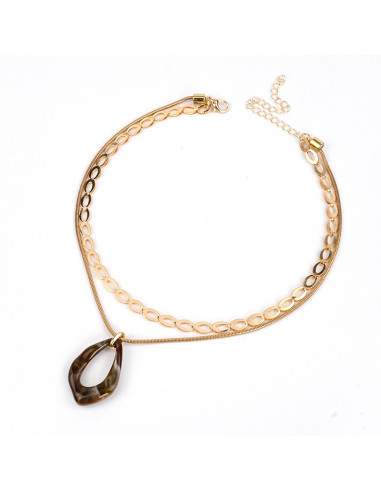 Collar de Cadenas Organic Flame