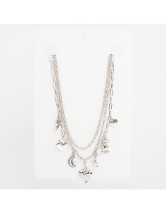 Collar Multicharms Trio Charms