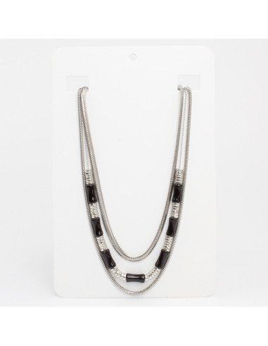 Collar de Cadenas Bamboo Beads