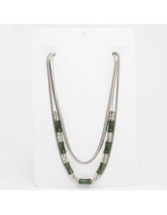 Collar de Cadenas Bamboo Beads